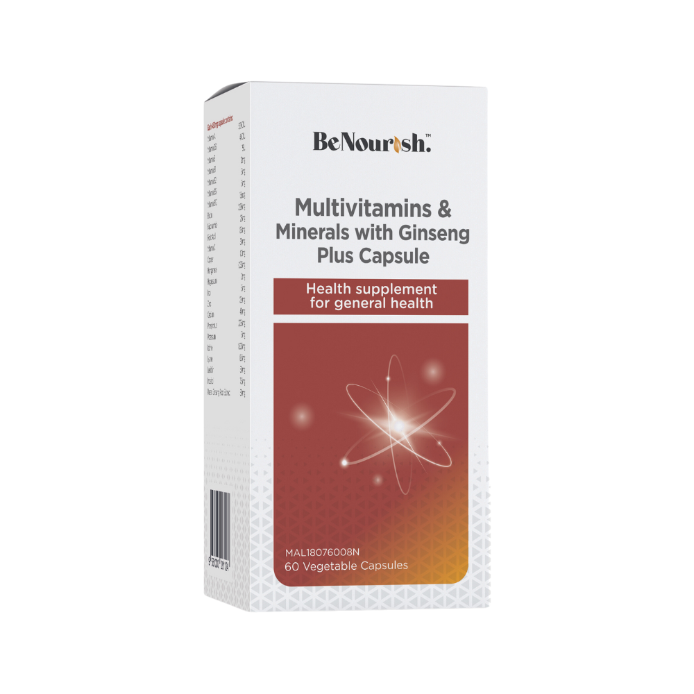BeNourish Multivitamins & Minerals with Ginseng BeNourish
